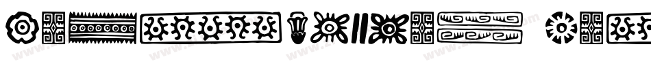 Printers Ornaments One字体转换